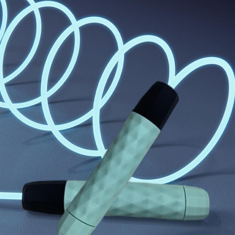 Đèn LED Nhảy Repe 2.8M 3Mm Dạ Quang Ban Đêm Nhảy Dây Nhảy Giảm Cân Trưởng Thành Thể Thao Tập Gym Di Động Tập Thể Hình thiết Bị