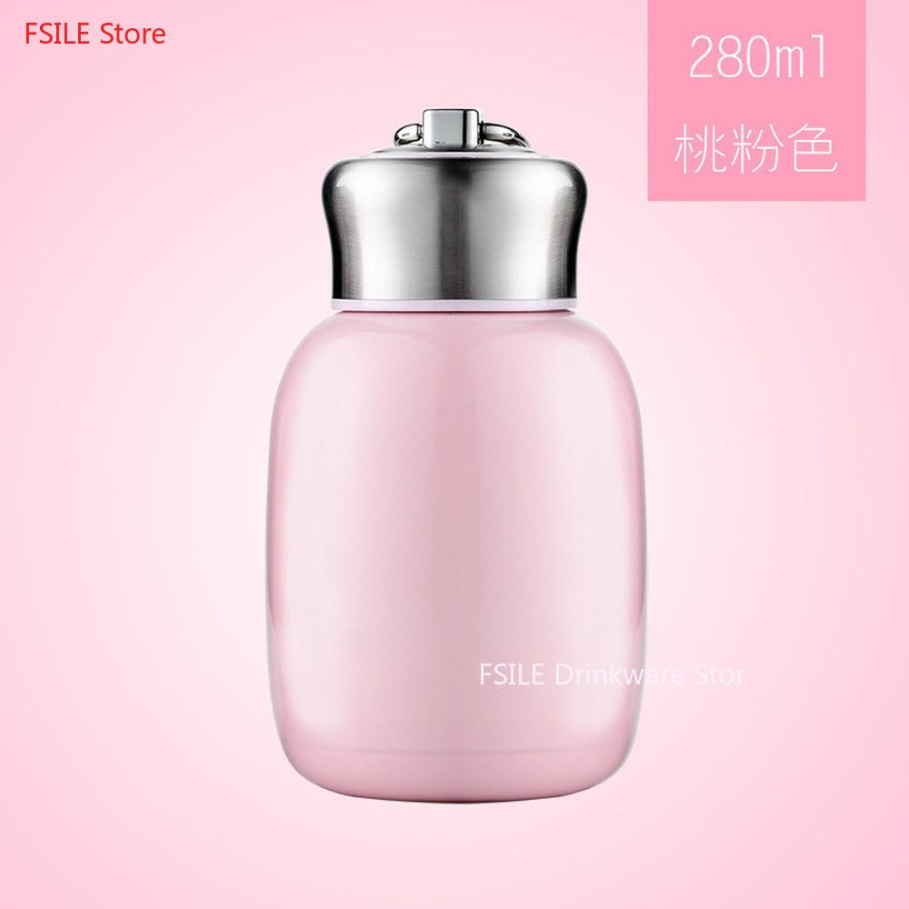 200ML/280ML Mini Dễ Thương Cà Phê Máy Hút Bình Giữ Nhiệt Du Lịch Inox Uống Nước Thermoses Ly Và cốc