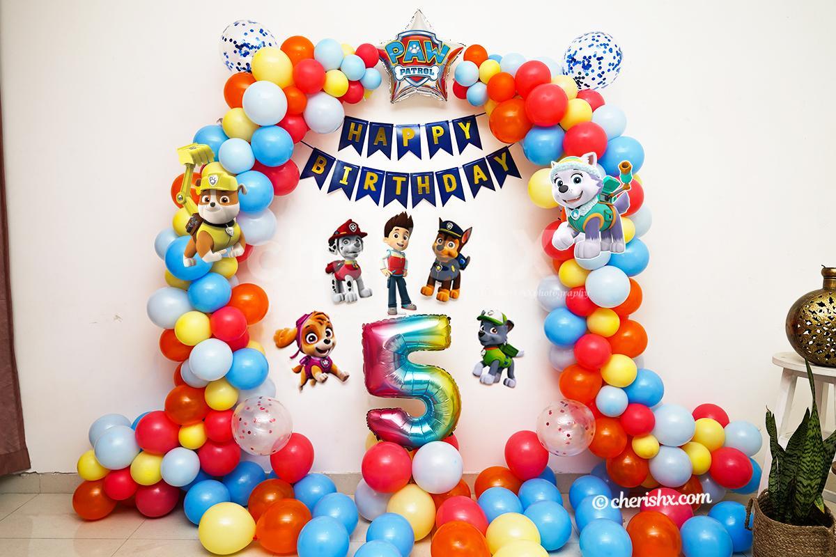 Bộ bong bóng chó cứu hộ Paw Patrol set cch32