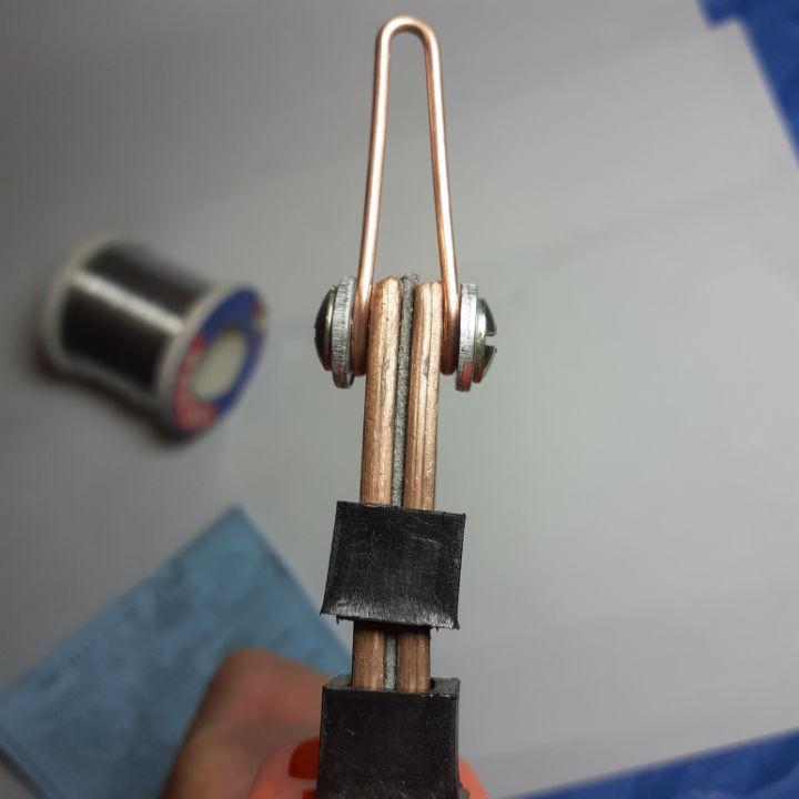 Mỏ hàn chì tặng thiếc hàn - mỏ đỏ kèm chì 100g