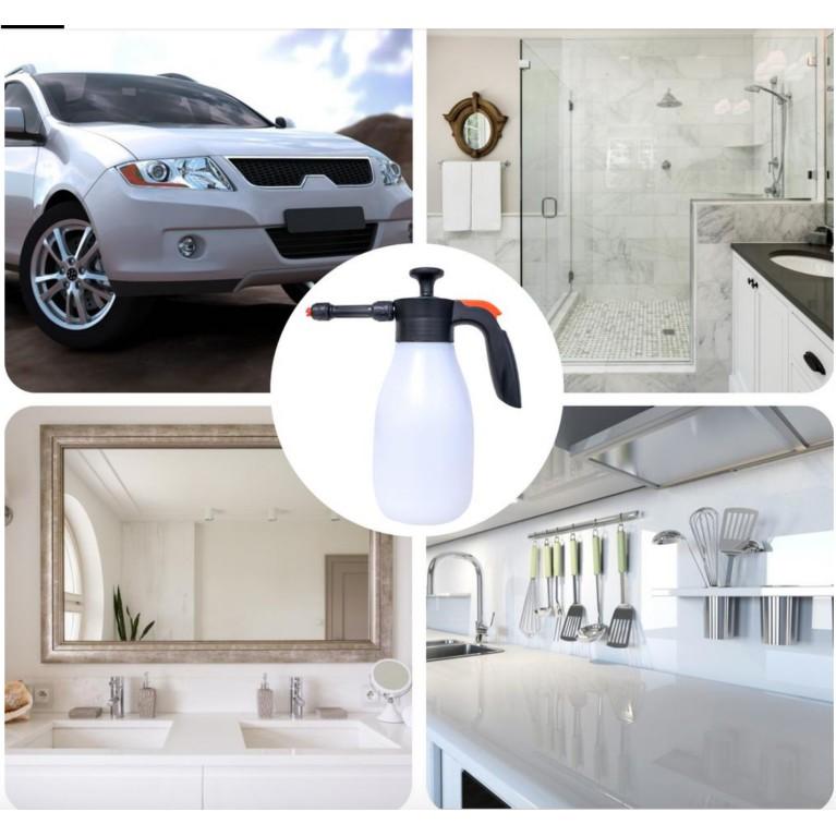 Bình Xịt Bọt Tuyết Rửa Xe Ô Tô Xe Máy PLENTY FOAM 2 Lít