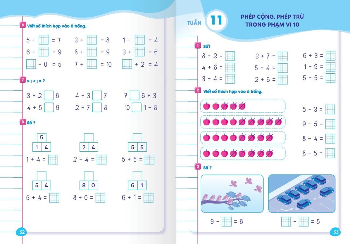 Combo - Sách BÀI TẬP CUỐI TUẦN, Toán 1 - Kết nối Tri thức