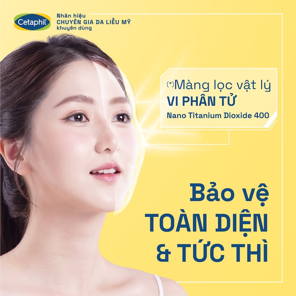 Kem chống nắng dịu lành cho da nhạy cảm CETAPHIL SUN SPF50+ LIGHT GEL 50ML