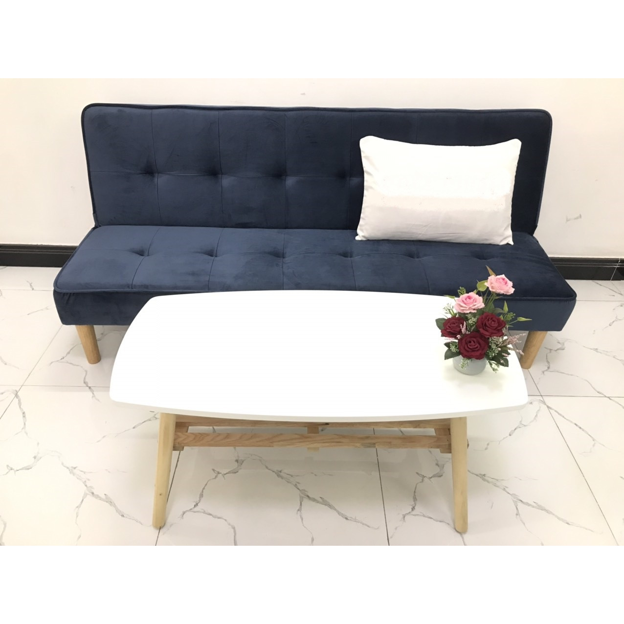 Bộ ghế sofa bed, sofa giường phòng khách Sivali, salon, sopha 09