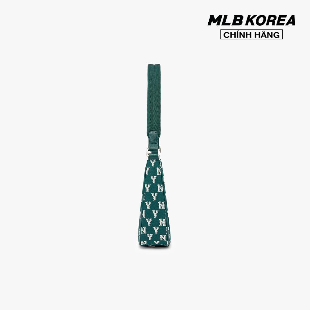 MLB - Túi đeo vai chữ nhật Classic Monogram Jacquard Hobo 3ABQS102N