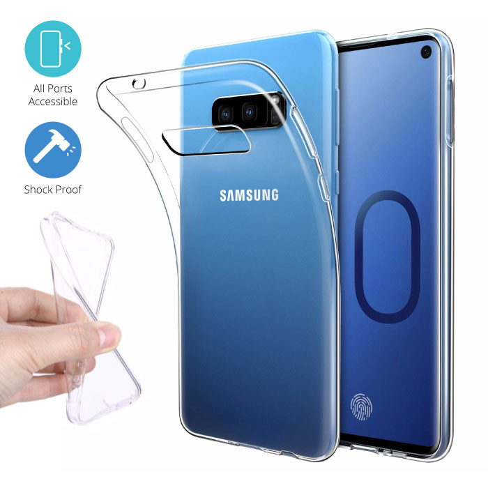 Ốp lưng dẻo silicon cho Samsung Galaxy S10e hiệu Ultra Thin - Hàng nhập khẩu