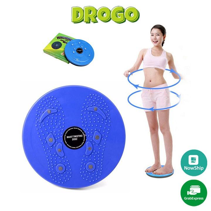 Đĩa xoay eo 360 độ bàn xoay tập cơ bụng eo thon giảm cân tại nhà có hạt massage bàn chân cực tốt