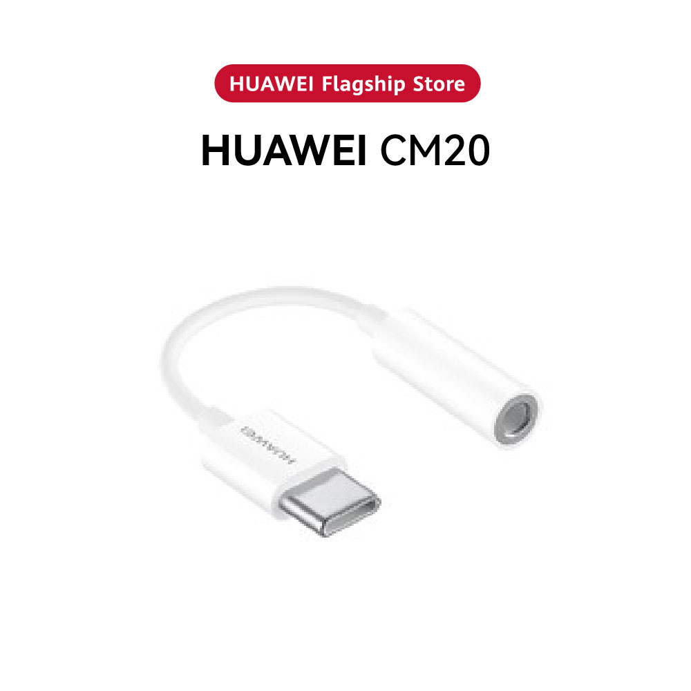 Bộ Chuyển Đổi Jack Tai nghe từ Type-C ra 3.5 mm | Huawei CM20 | Hàng Chính Hãng