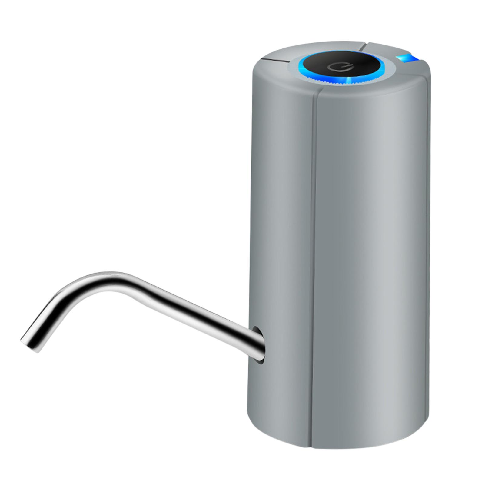 Máy bơm hút bình nước, dạng vòi tự động, chất liệu nhựa ABS bền chắc, sạc USB