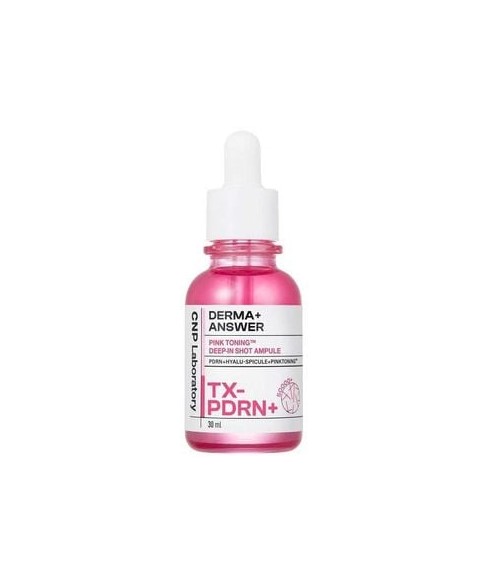 Tinh chất vi kim dưỡng sáng hồng da CNP Derma Answer Pink Toning Deep-in Shot Ampoule 30ML