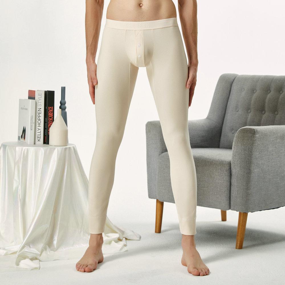 2021 Mới Nam Quần Lót Sinh Nhiệt Đáy Thu Đông Nam Quần Legging Giữ Ấm Quần Nam Chặt Quần Lót Dài Johns Giấc Ngủ