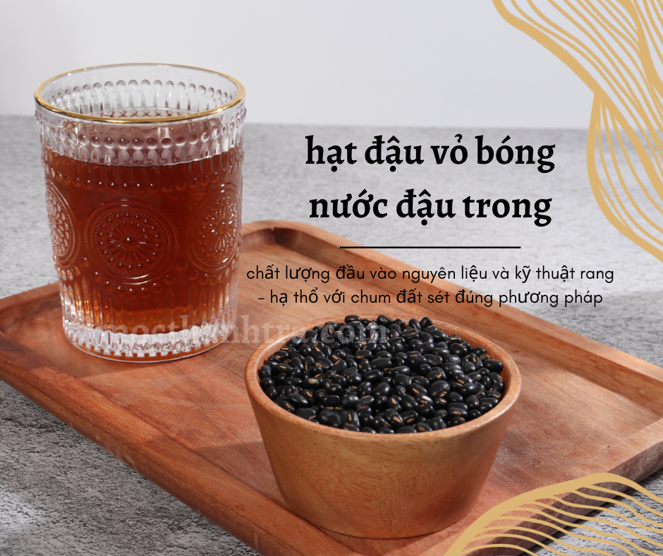 Đậu Đen Xanh Lòng Rang Mộc 500G (Hạt Rời) Mộc Thanh Trà