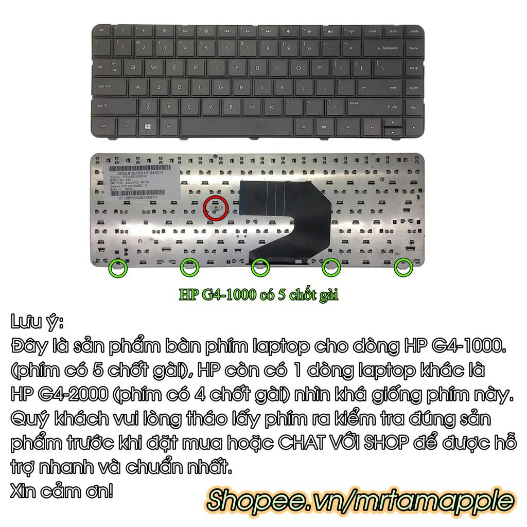 (KEYBOARD) BÀN PHÍM LAPTOP HP G4 / CQ43 dùng cho Pavilion G4 G6, G4-1000, G6-1000, HP 1000, HP 2000