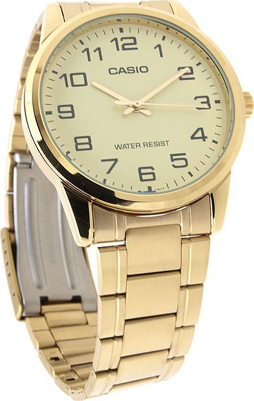 Đồng Hồ Nam Dây Thép Casio MTP-V001G-9BUDF