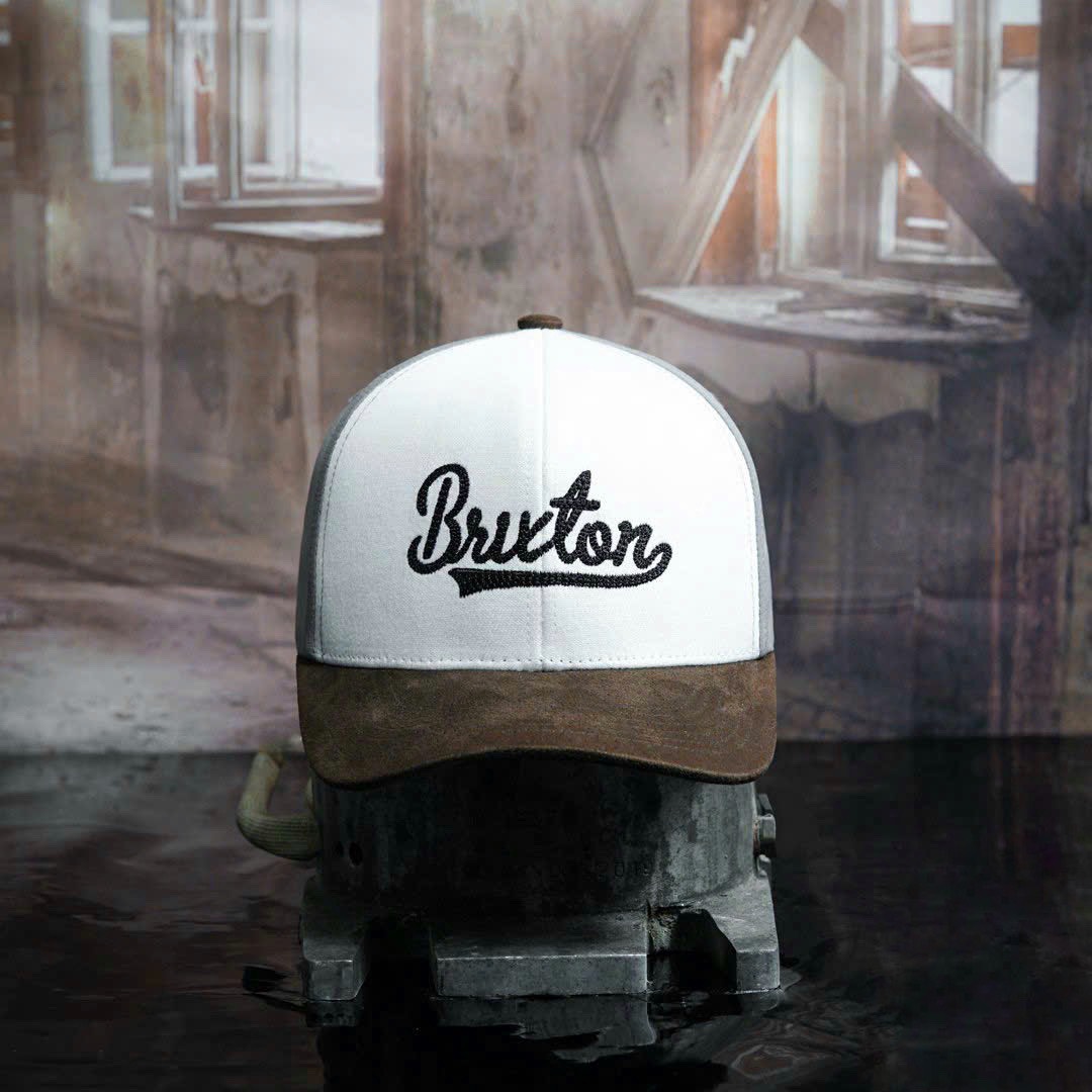 Nón kết, mũ lưỡi trai bít đuôi Brixton phối vải kaki phối form chuẩn thời trang cao cấp