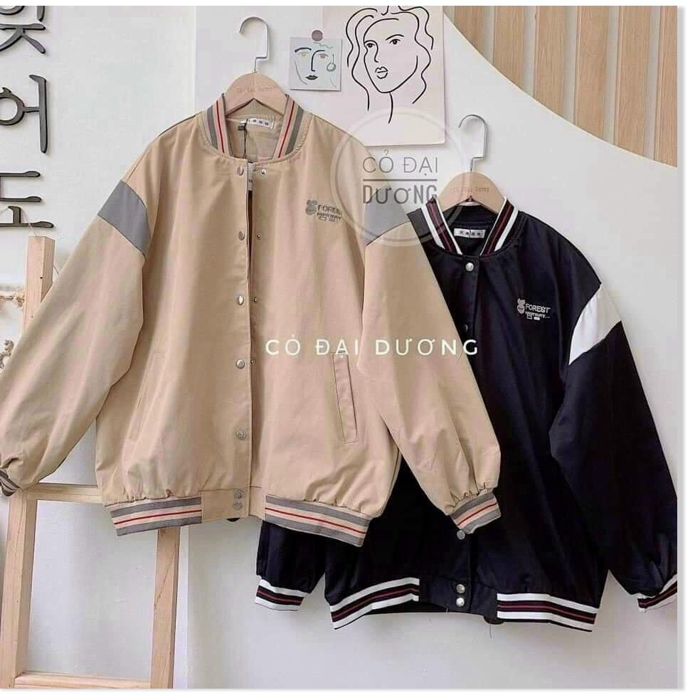 Áo khoác dù bomber 2 lớp cực hot form rộng