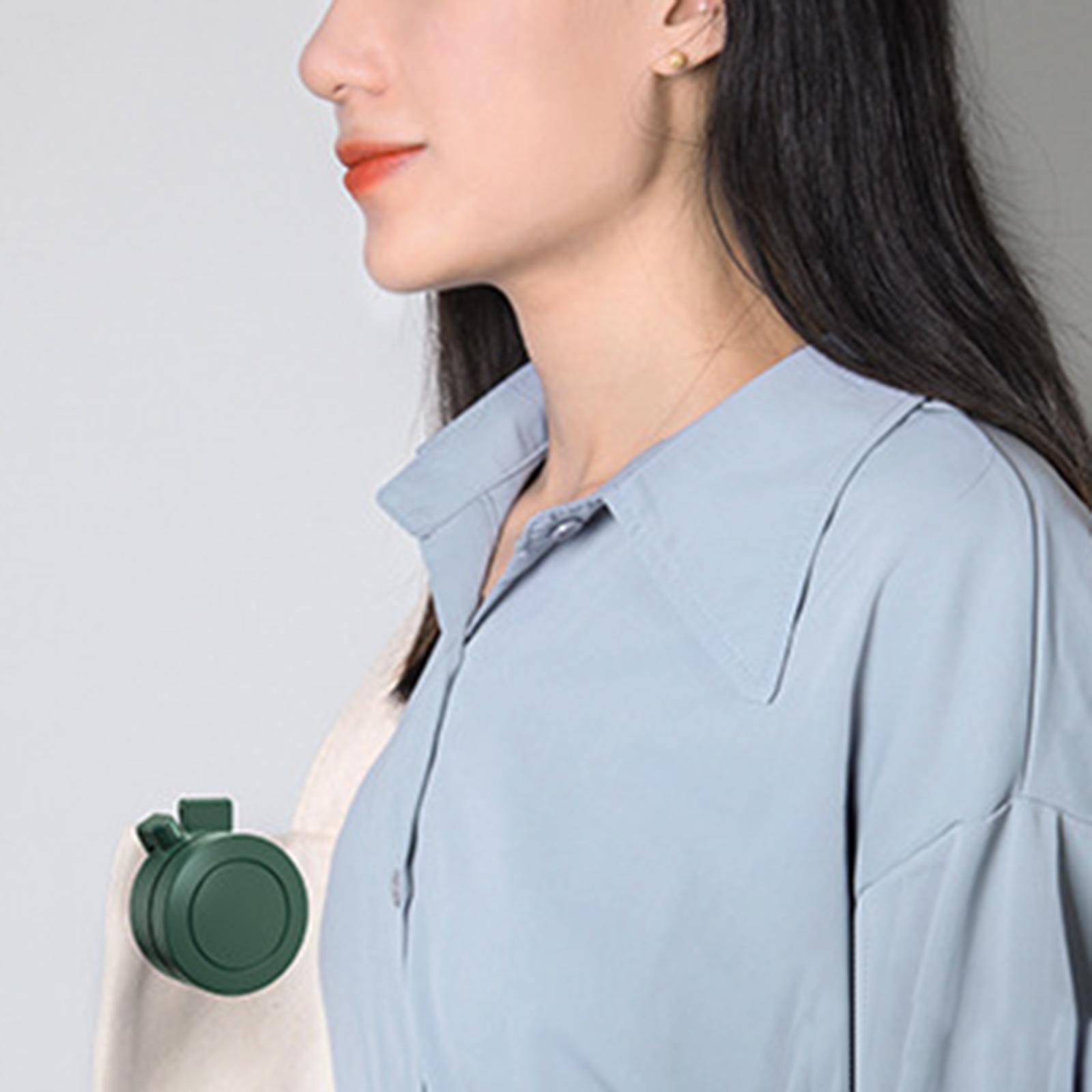 2x Portable Mini Clip Fan Working Home Outdoor USB Personal Fan 60 Blades