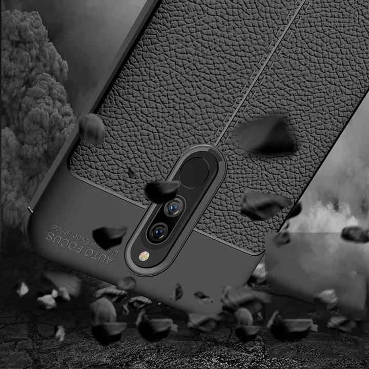 Ốp lưng Xiaomi Redmi 8 Silicon giả da Auto Focus