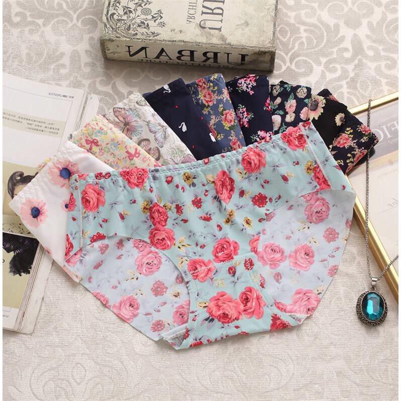Set 3 Quần Lót Đúc Hoa Điều Hòa Mát Lạnh HM11
