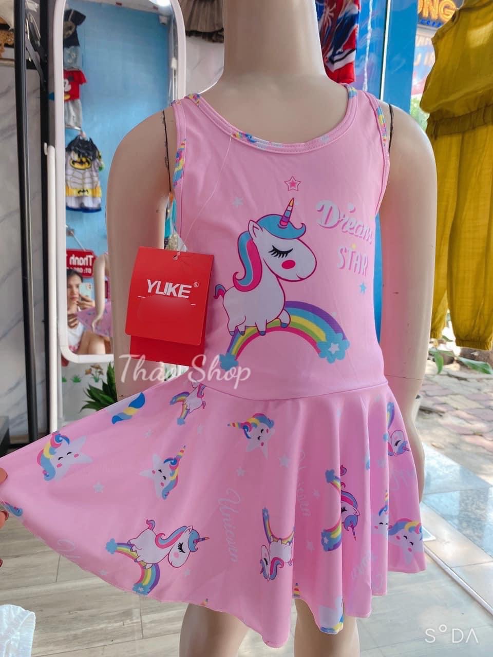 BỘ BƠI PONY HỒNG CHO BÉ