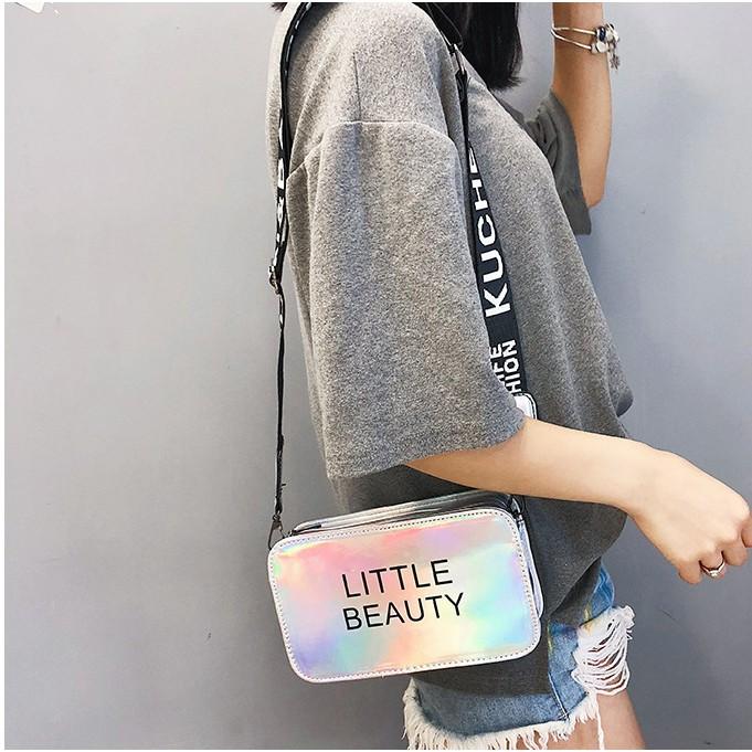 Túi đeo chéo nữ đa sắc màu dễ thương Hót 2019 - T65