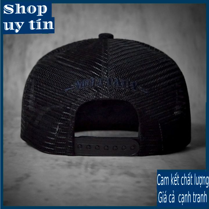 Freeship - MŨ NÓN KẾT LƯỠI TRAI SNAPBACK MILI XANH ĐEN CÁ TÍNH THỜI TRANG NAM NỮ CAO CẤP