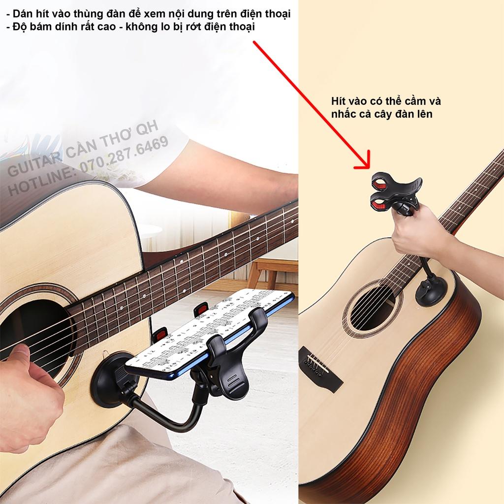 Giá kẹp điện thoại gắn đàn Guitar