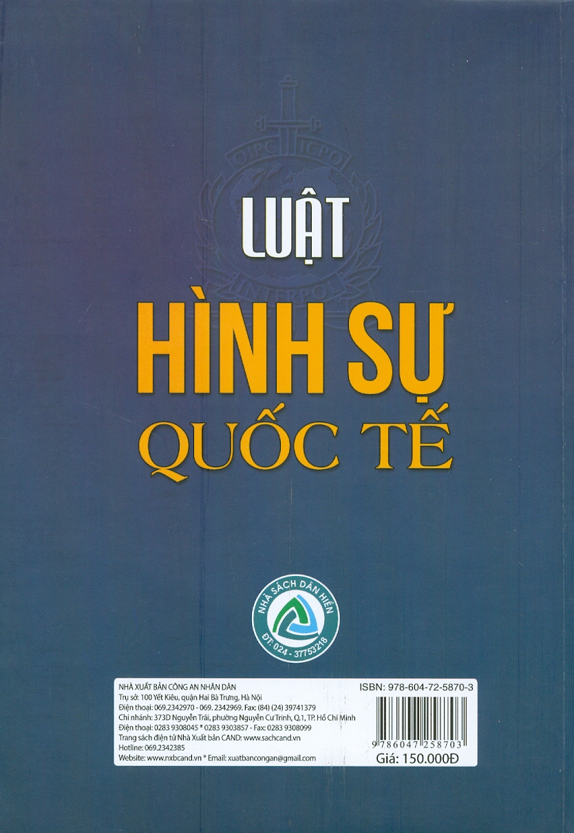 Luật Hình Sự Quốc Tế (Sách chuyên khảo)