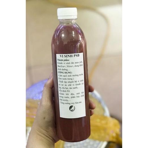 Vi sinh PSB - làm trong nước hồ
