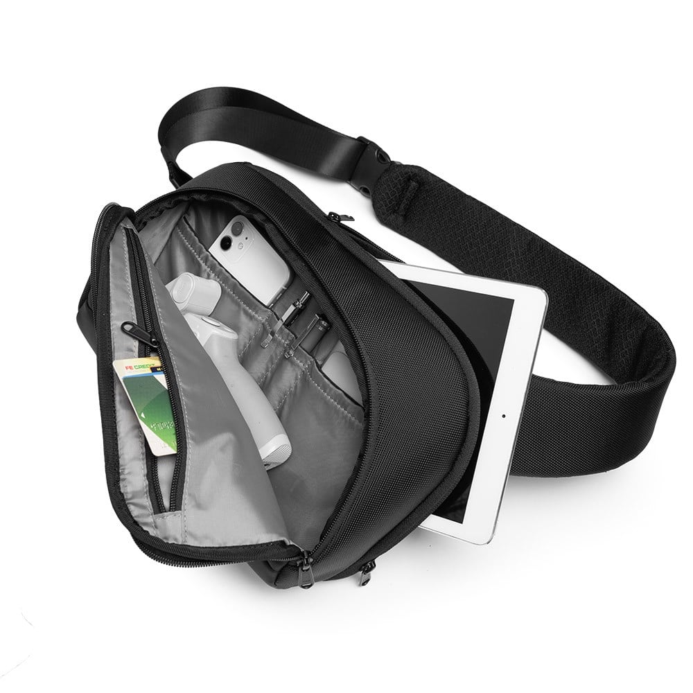 Túi Đeo Chéo KINGBAG ORI vải trượt nước, khóa kéo tốt, nhiều ngăn tiện dụng - Hàng Chính Hãng