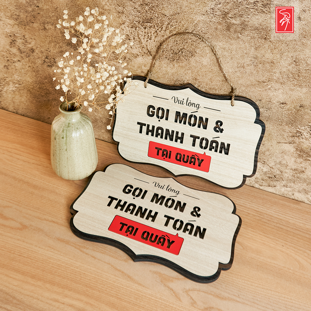 Gọi món và thanh toán tại quầy