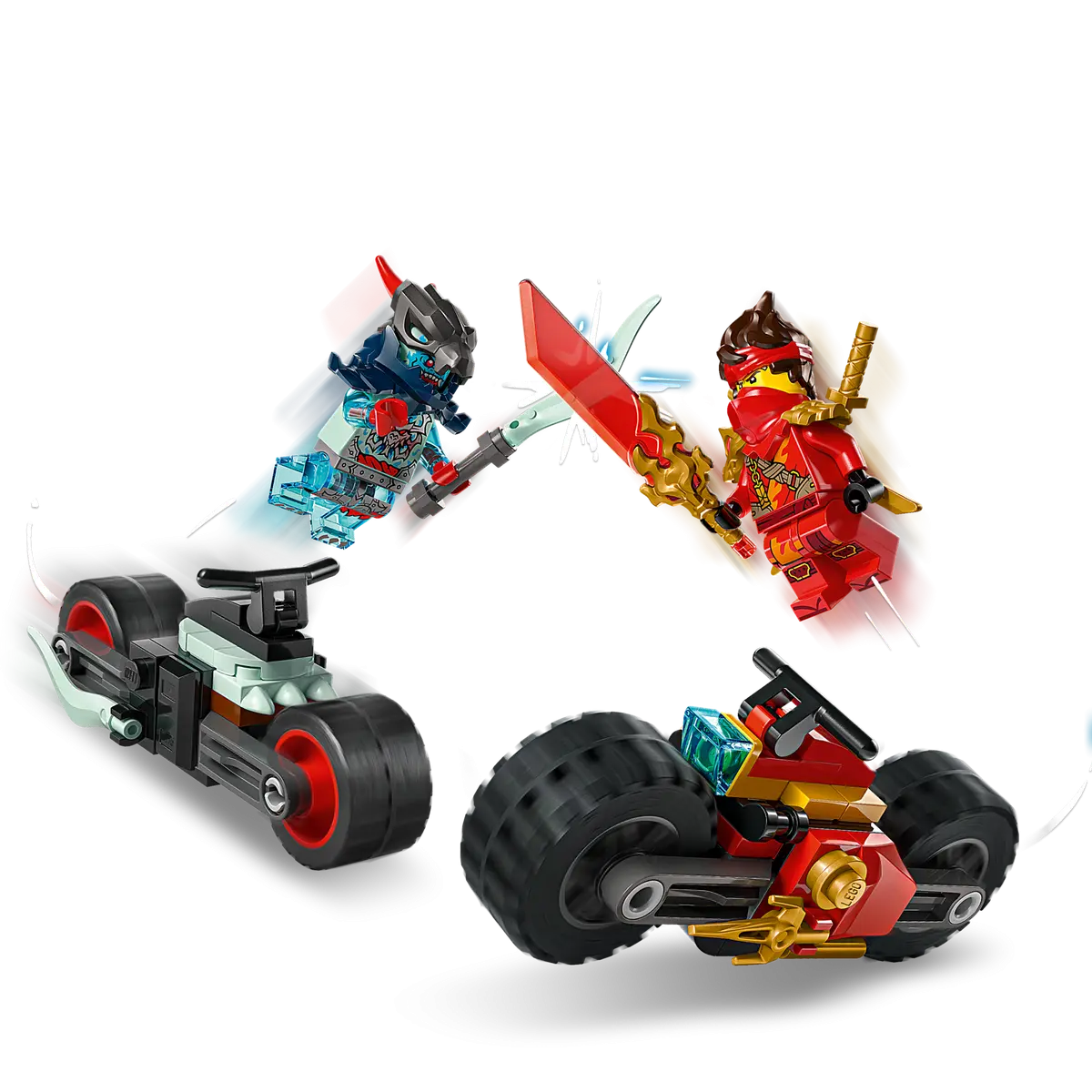 Đồ Chơi Lắp Ráp Bộ Đôi Xe Đua Tốc Độ Của Kai - Lego Ninjago 71838 (79 Mảnh Ghép)