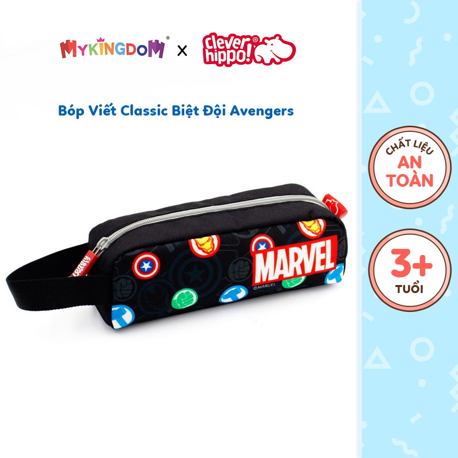 Bóp Viết Classic Biệt Đội Avengers CLEVERHIPPO HLM0104/BLACK