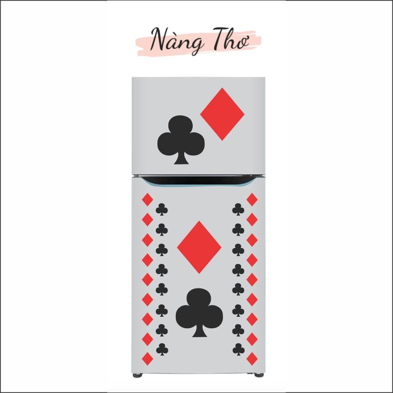 Miếng decal dán tủ lạnh Siêu Sáng Tạo