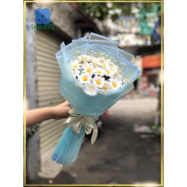 Hoa Giấy Cục Họa Mi Bó 20 Bông