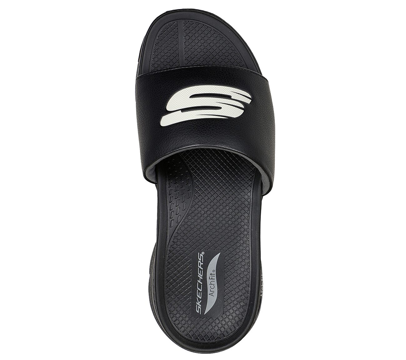 Skechers Nam Dép Quai Ngang Outdoor Arch Fit Sandal - 237370-BLK