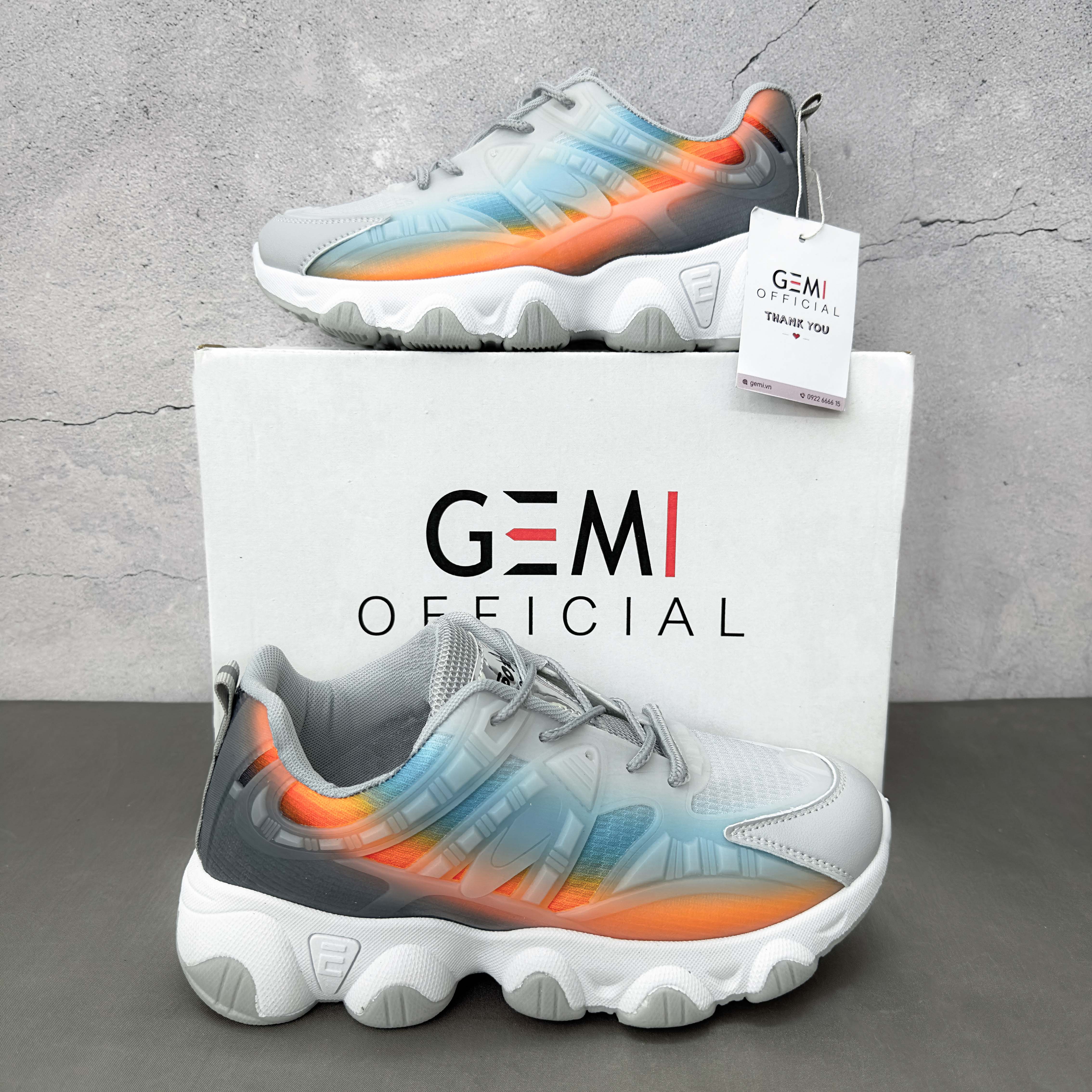 Giày thể thao nữ GEMI - giày ullzzang màu đen- nhiều màu, Siêu Êm , Ôm Chân - M7032