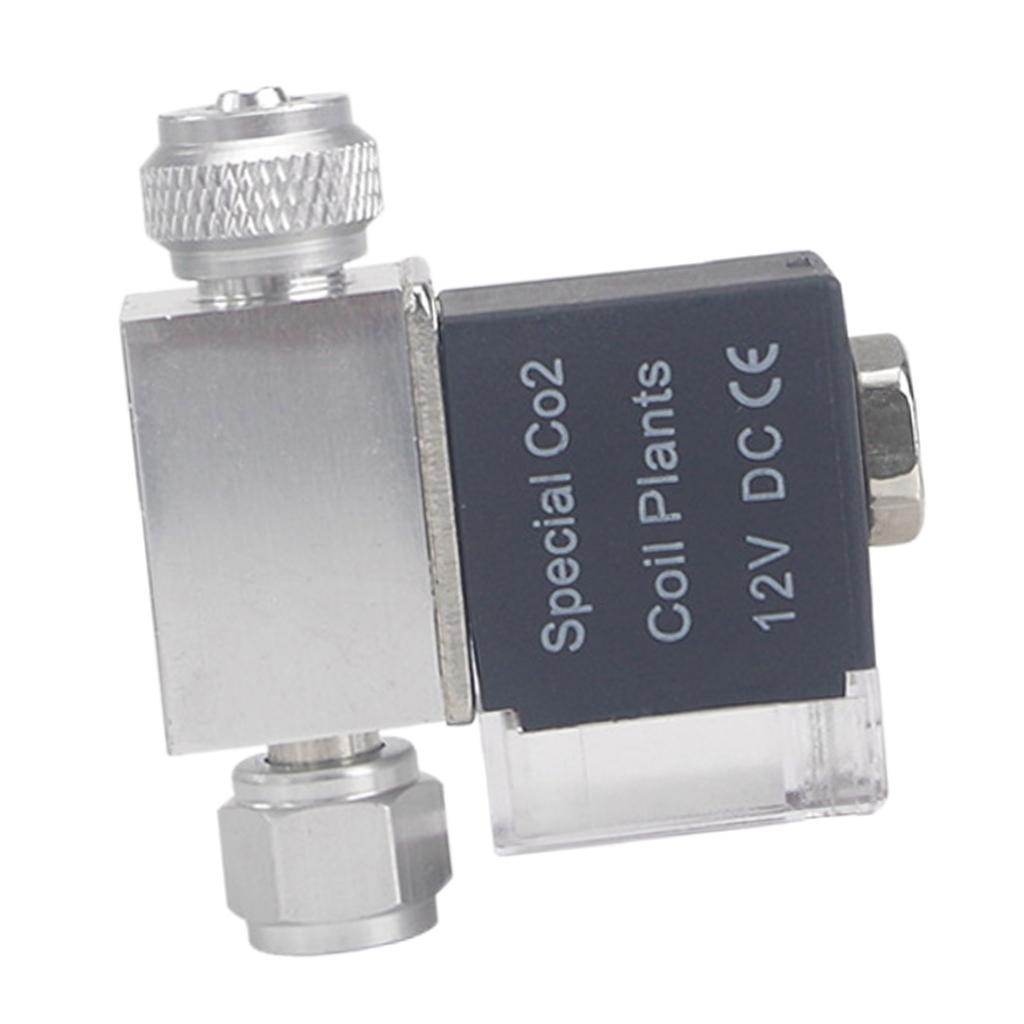 CO2 Aquarium Electric Solenoid Valve Magnetic Valve US Plug
