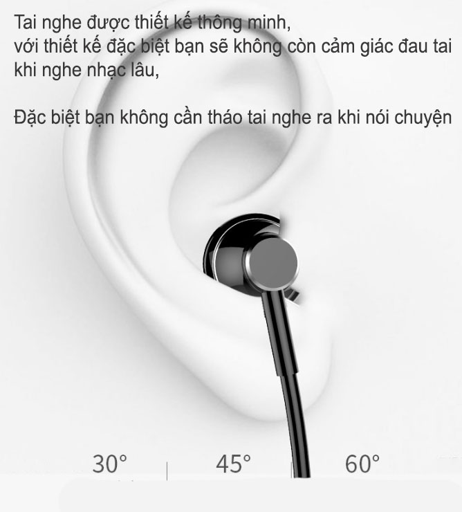 Tai nghe  bluetooth 5.0 Pin 12h  không dây hỗ trợ thẻ nhớ  TF D82  đi kèm 1 túi đựng