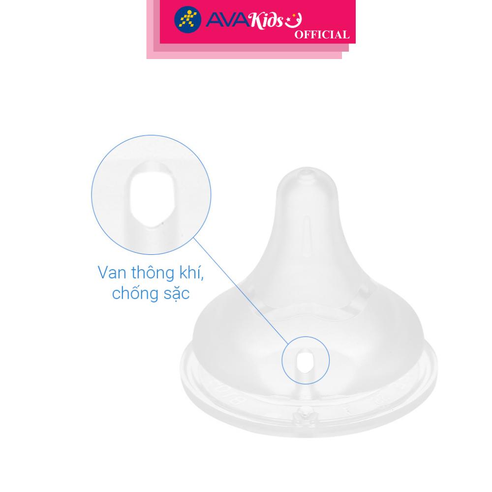 Bình sữa nhựa PPSU Pigeon Softouch Plus WN3 cổ rộng 160 ml (0 - 3 tháng) - Hàng Chính Hãng
