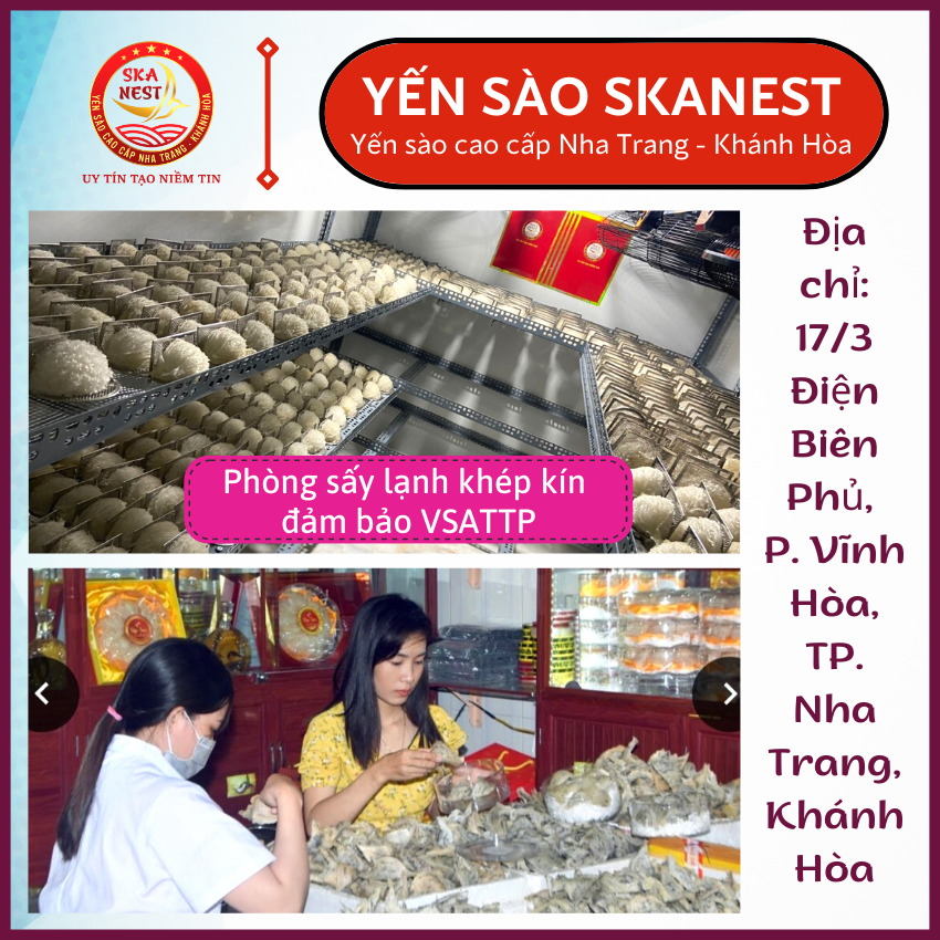 [50gr] Yến sào tinh chế sạch sợi sơ mướp nguyên chất