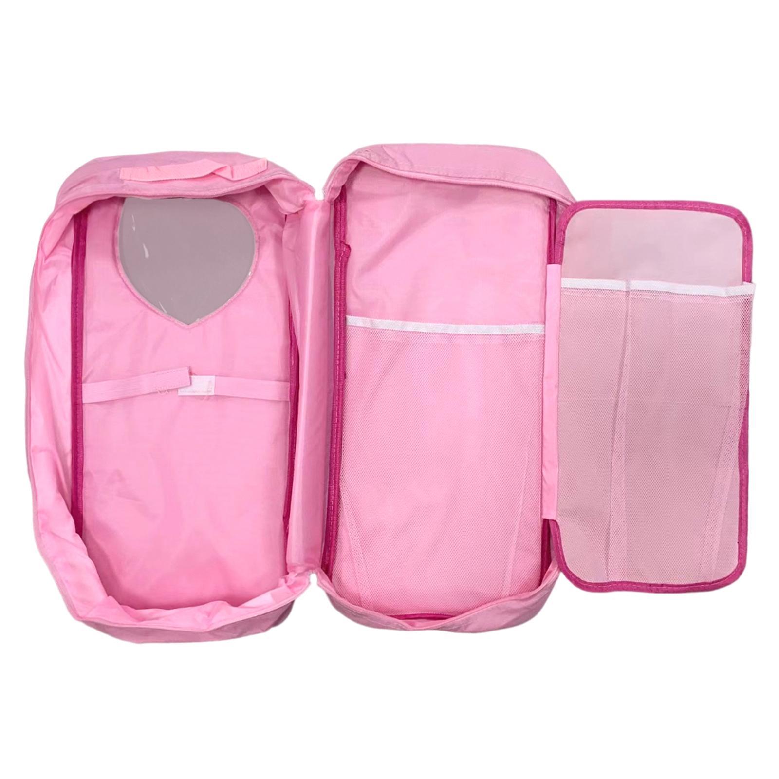 Doll Carrier Case Doll Toy Organizer Carrying Bag for Girl Doll