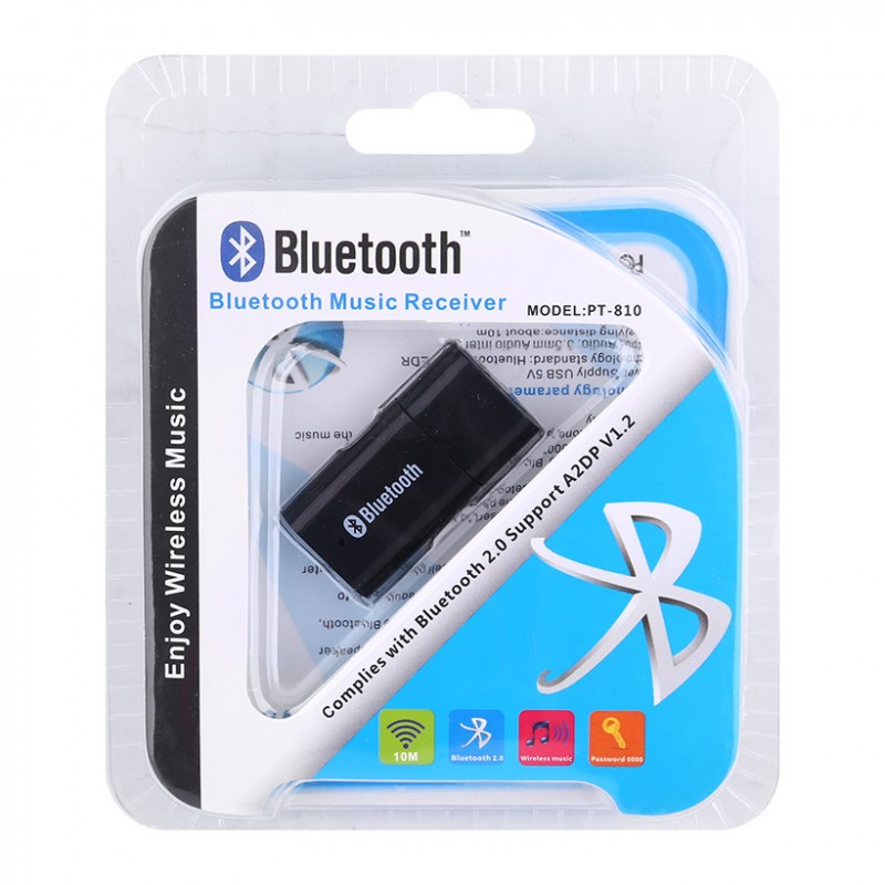 USB Bluetooth PT-810 Biến Loa Thường Thành Loa Bluetooth