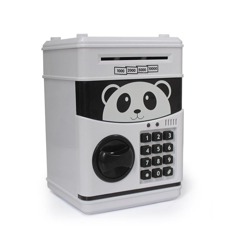 Ngân hàng Piggy, Panda Mischief ăn cắp ngân hàng tiền xu, Panda Piggy dễ thương cho trẻ em, tiền xu Panda Saving Piggy cho bé trai, bé gái, người lớn, món quà tuyệt vời của Bank Bank