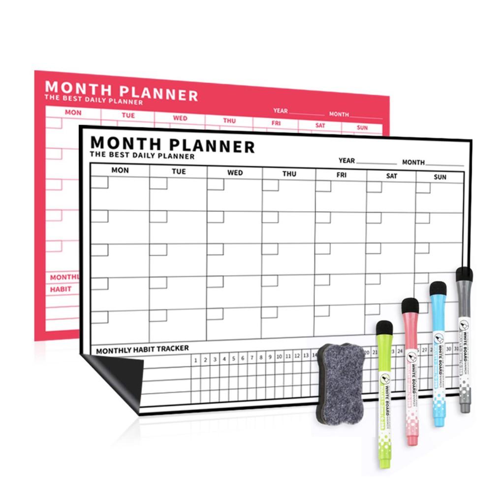 Bảng Quản lý kế hoạch từ tính nam châm Magnetic Planner