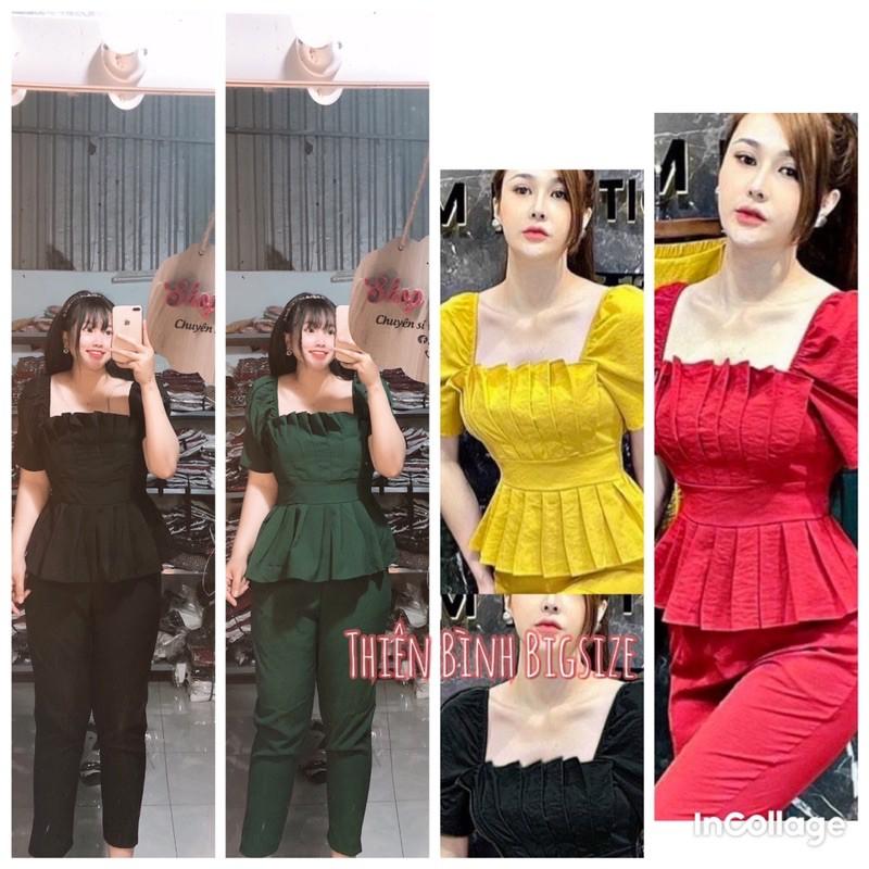SET PEPLUM XẾP LI