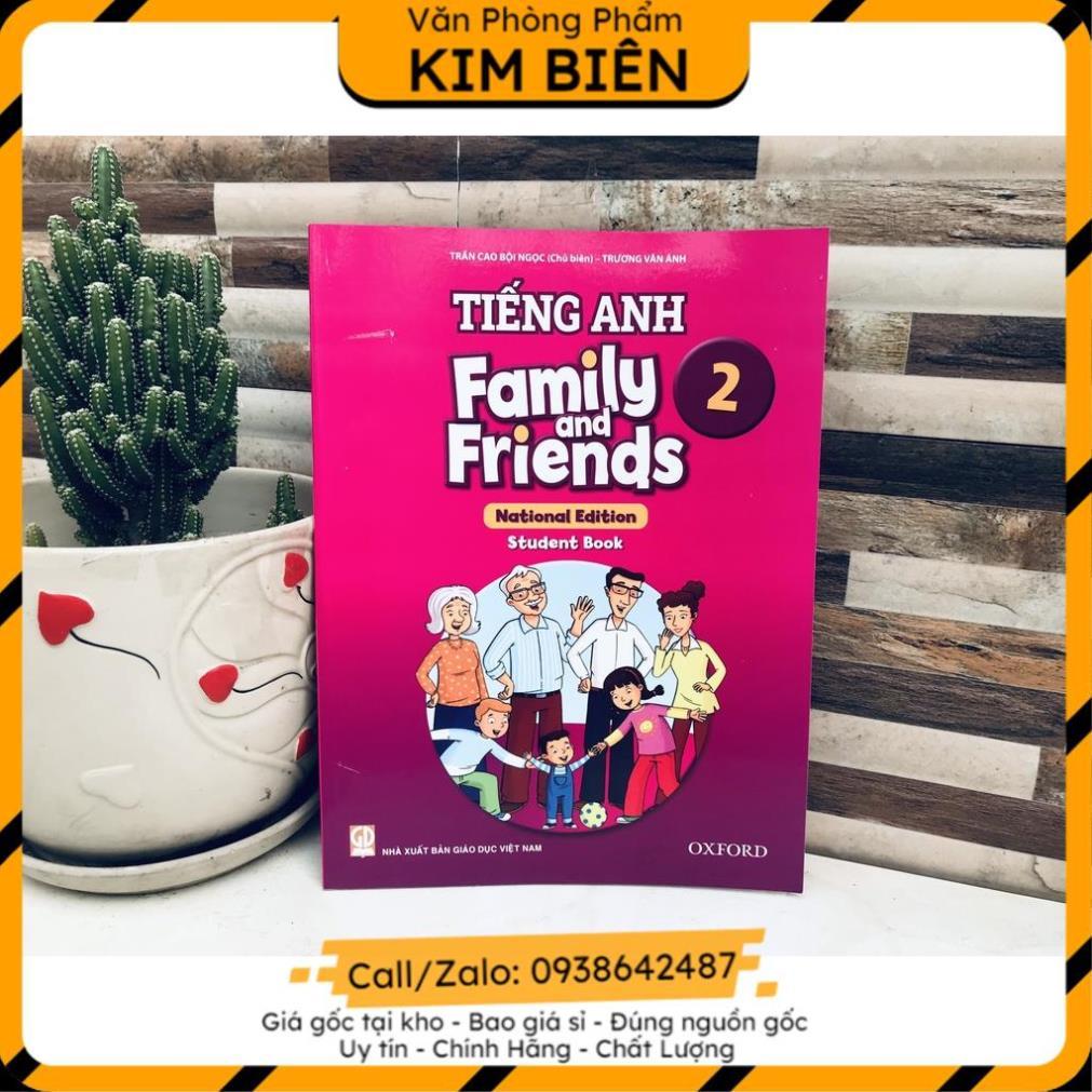 ️sỉ vpp,sẵn hàng️ Tiếng anh lớp 2 family and friends chan troi sang tao - VPP Kim Biên