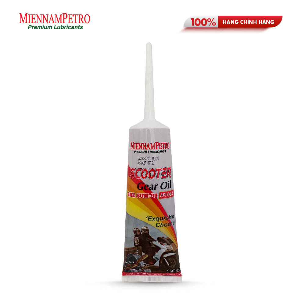 Dầu Nhớt MiennamPetro Mars Scooter Gear Oil SAE 80W-90 API GL-5 120ML Bảo Vệ Hộp Số Xe Tay Ga Vận Hành Mạnh Mẽ