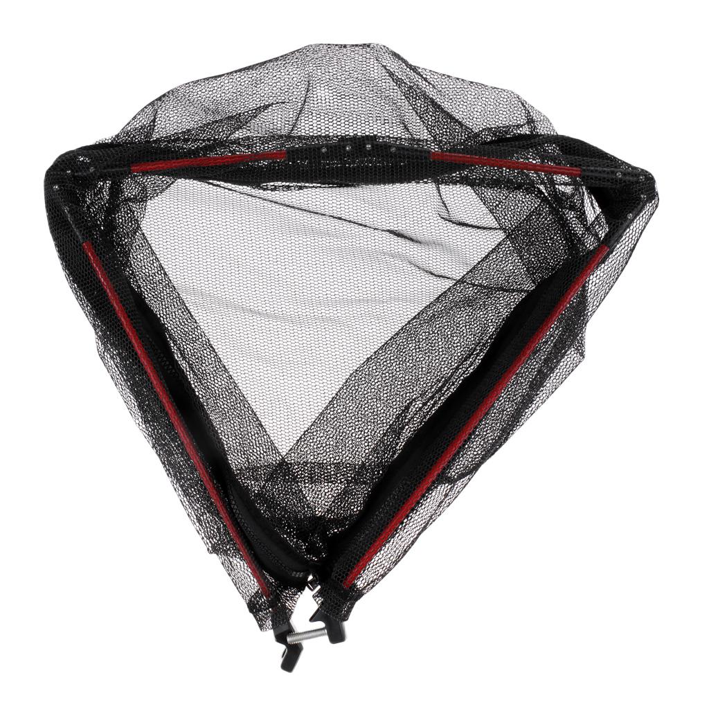 Resin Frame Foldable Nylon Shrimp   Net Carp Fishing Landing Net Head