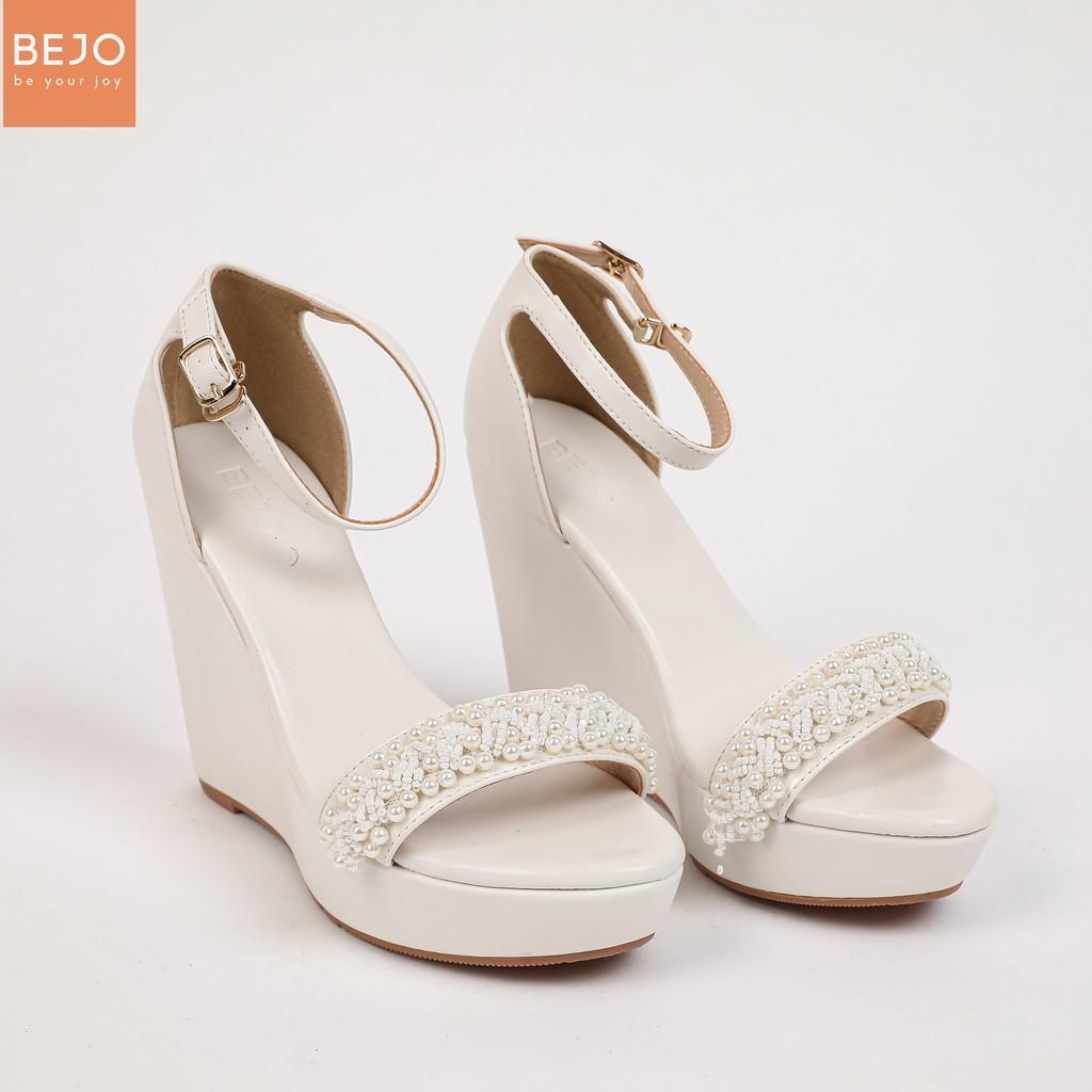 GIÀY CƯỚI - GIÀY CÔ DÂU W07 CƯỜM BI - WEDDING SHOES